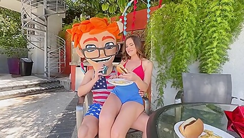 Big Ass Brunette Aderes Quin - Blowjob And Pov Rough Sex With Squirting