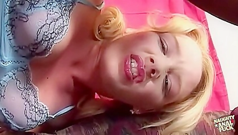 She Shoved A Dildo In Her Pussy While The Guys Cock Was In Her Ass