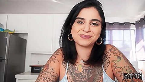 Unwrapping Big Tits For His Birthday Azzy Star, Charles Dera