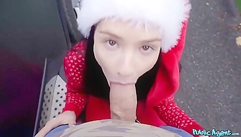 Matty Mila Perez Xmas Delivery Girl