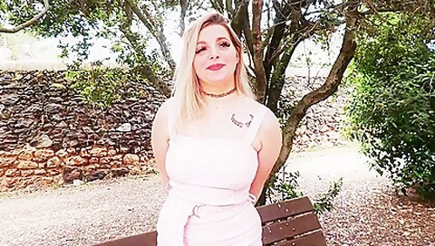 Matylde, 19, has fire in her legs!