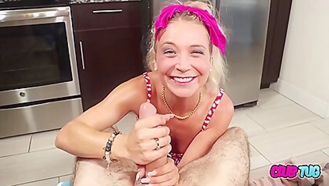 Ally Wild In Newcomer Trad Wife Handjob