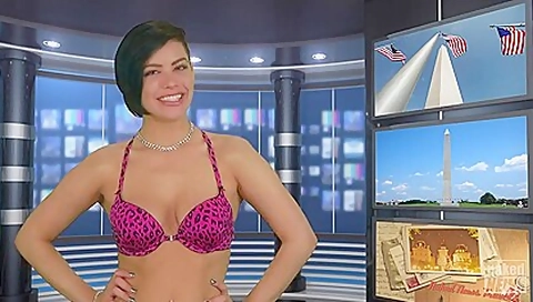 Babes On Tv Show - Blond Hair Babe