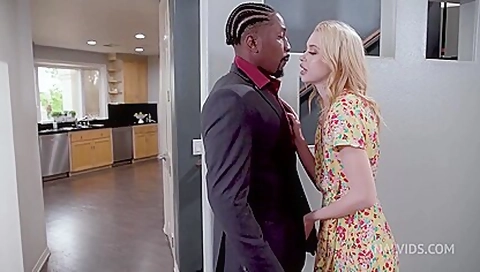 Slim Whores Fuck A Big Cock Pornstar In A Threesome