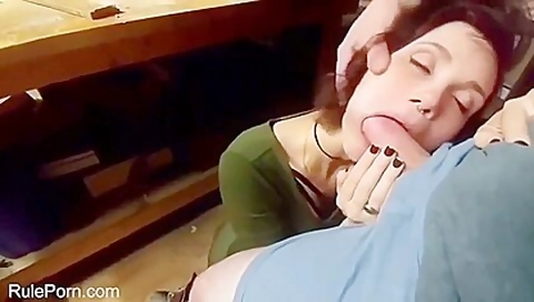 Friends Girl In Attic - Babe Blowjob