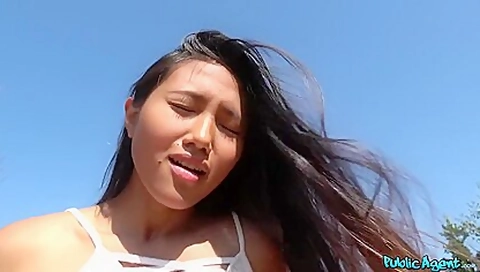 Roadside Bang With Sweet Thai Hiker