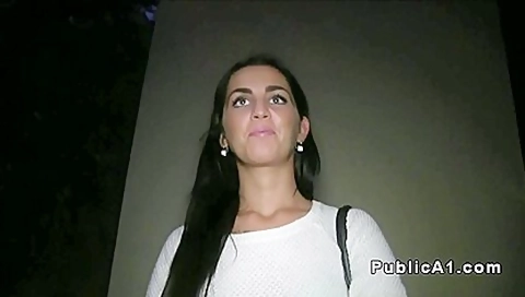Beautiful Amateur Bangs In Public Pov