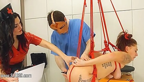 Submissive Bdsm Sex With Anal Hooker