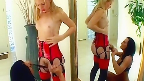 Ass To Mouth Action With Couple Of Sex Crazed Young Slu