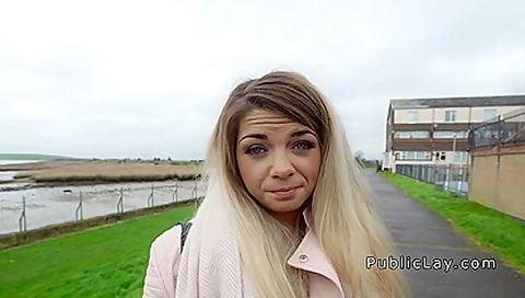 student 18+ Fucks Outdoor For Tuiton