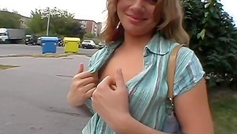 Outdoor Taming Of A Lusty Cunt