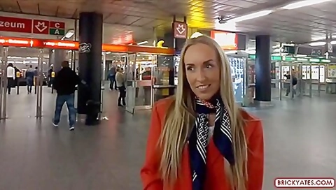 Horny Blonde Agrees To Have Sex - Teaser Video