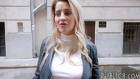 Eurobabe Gets Her Pussy Nailed In A Room For Some Money