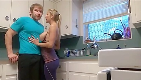 Hot Stepmom Fucks Stepson