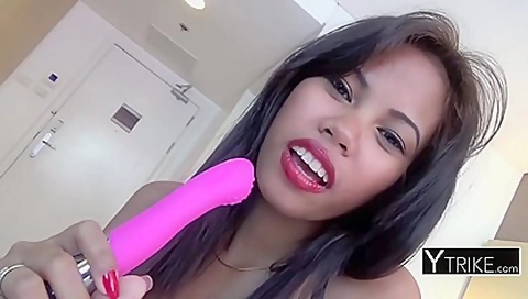 Hot As Fuck Asian Babe Has An Amazing Ass To Drill Hard