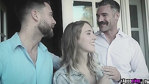 Cadence On Bf By Fucking Two Men Alternately