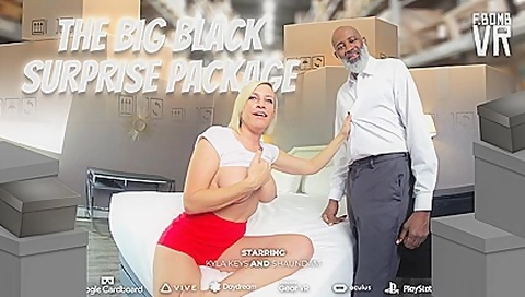 Kyla Keys In The Big Black Surpeise Package