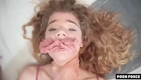 Eye Rolling Video With Winsome Porn Force From